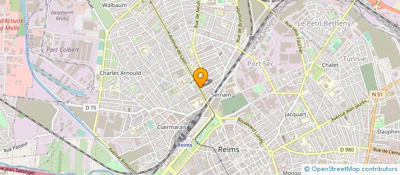 localisation de l'entreprise OFFICE GENERAL  FERE-EN-TARDENOIS