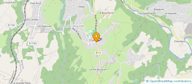 localisation de l'entreprise OFFICE GENERAL D'ETUDES ET D'EDITION  BOSMIE-L'AIGUILLE