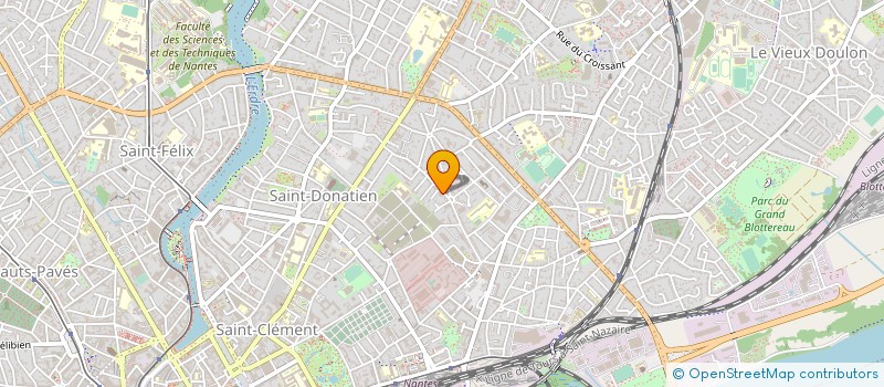 localisation de l'entreprise OFFICE GENERALE PUBLICATION à NANTES