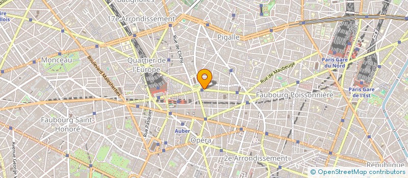 localisation de l'entreprise OFFICE GEST ETUD & COURTAGE ASSUR REASSU à PARIS