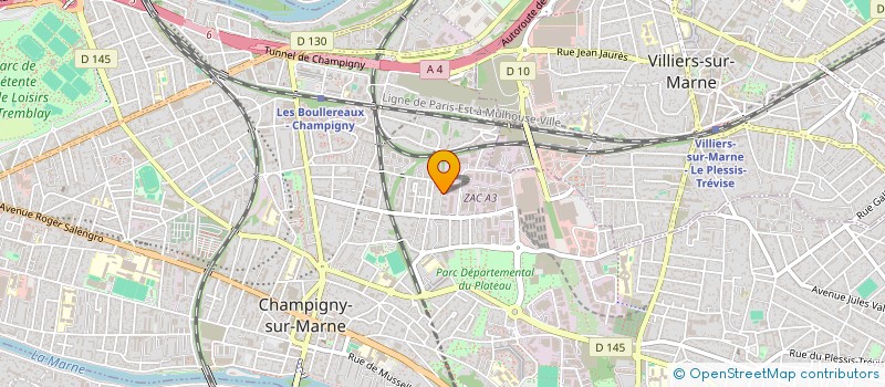 localisation de l'entreprise OFFICE GLOBAL SERVICES à CHAMPIGNY-SUR-MARNE