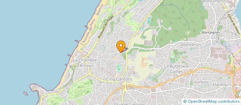 localisation de l'entreprise OFFICE HOURS  ANGLET