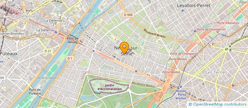 localisation de l'entreprise OFFICE IMMOBILIER DE GESTION OFIMEG à NEUILLY-SUR-SEINE