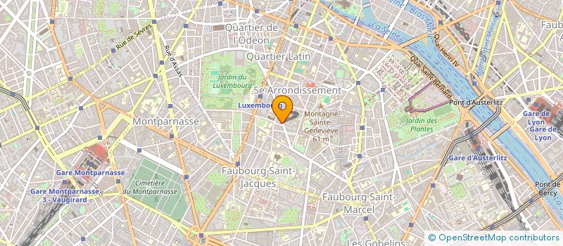 localisation de l'entreprise OFFICE INTER DOCU LIBRAI NOUVE à PARIS