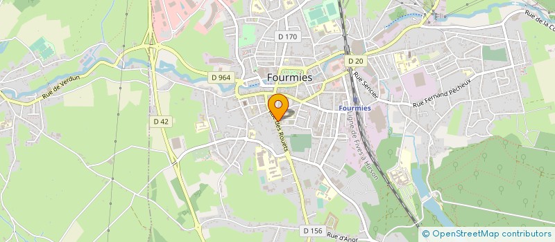 localisation de l'entreprise OFFICE INTERCOM PERSON AGEES CANT TRELON à FOURMIES