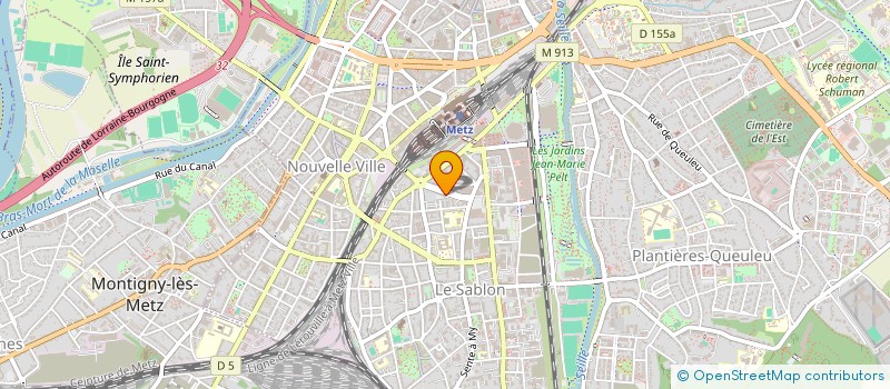 localisation de l'entreprise OFFICE INTERREG INFORMAT PUBLICAT DIFFUS à METZ