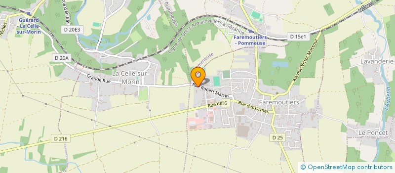 localisation de l'entreprise OFFICE K2 MANAGER  FAREMOUTIERS