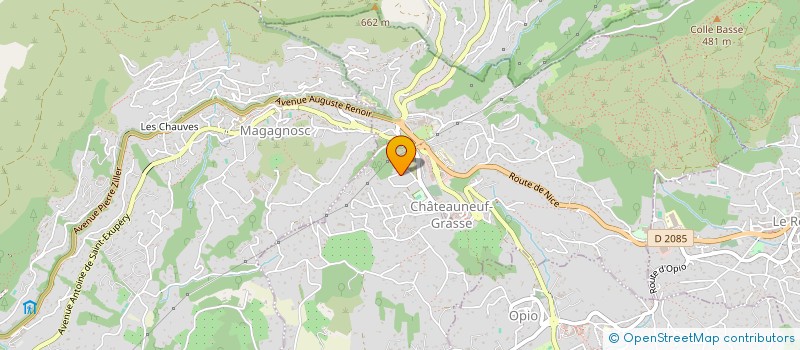 localisation de l'entreprise OFFICE KV 2  CHATEAUNEUF-GRASSE