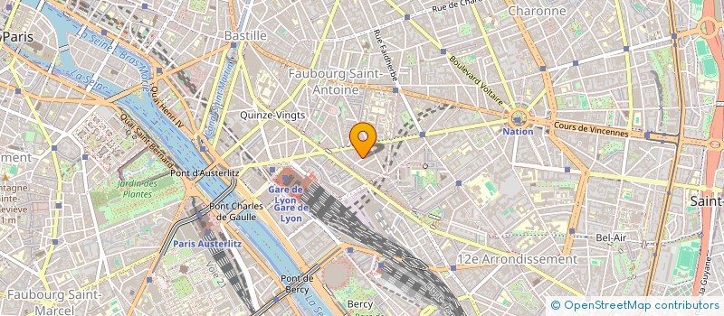 localisation de l'entreprise OFFICE LITTERAIRE FRANCOISE DELIVET  PARIS