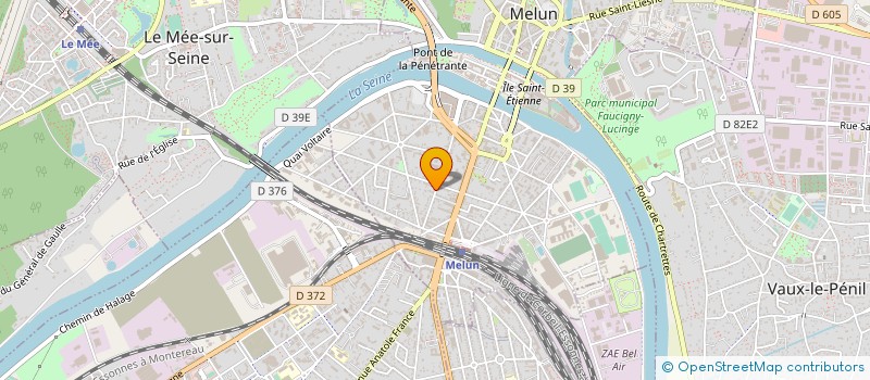 localisation de l'entreprise OFFICE MAKER à MELUN