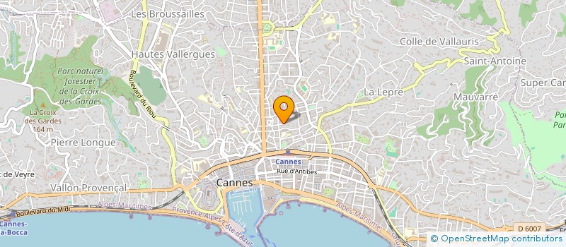localisation de l'entreprise OFFICE MANAGEMENT à CANNES