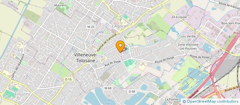 localisation de l'entreprise OFFICE MANAGERS ASSOCIEES à VILLENEUVE-TOLOSANE