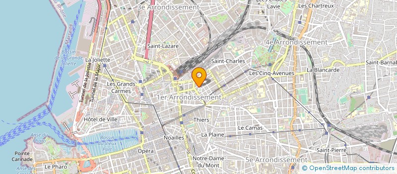 localisation de l'entreprise OFFICE MEDITER INFORM ANIMAT LOISIRS à MARSEILLE
