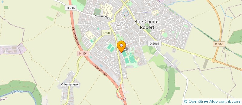 localisation de l'entreprise OFFICE MG  BRIE-COMTE-ROBERT