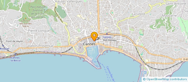 localisation de l'entreprise OFFICE MUNICIPAL D INFORMATION DU 3E AGE à CANNES
