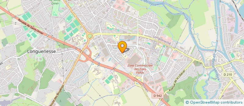 localisation de l'entreprise OFFICE MUNICIPAL DE LA CULTURE  LONGUENESSE