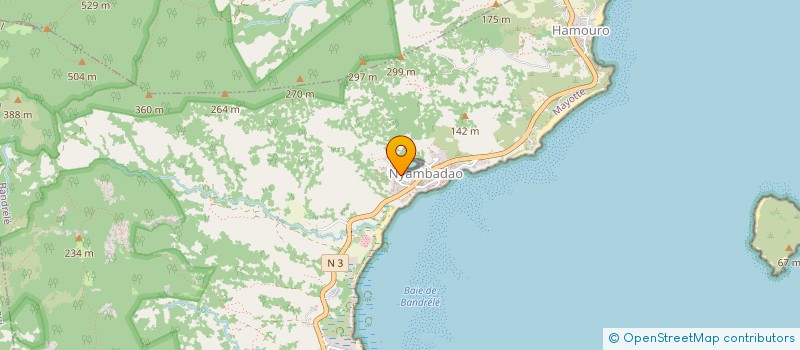 localisation de l'entreprise OFFICE MUNICIPAL DE LA JEUNESSE ET SPORT DE BANDRELE à BANDRELE