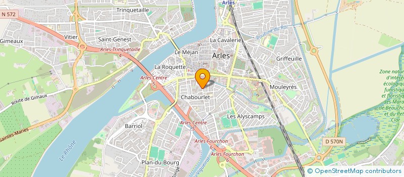 localisation de l'entreprise OFFICE MUNICIPAL DE TOURISME à ARLES