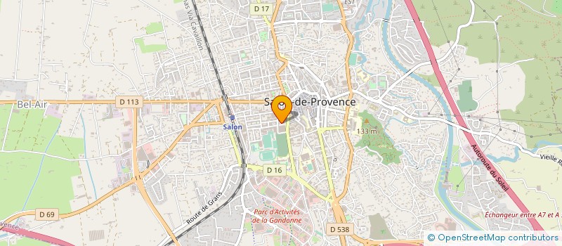localisation de l'entreprise OFFICE MUNICIPAL DE TOURISME à SALON-DE-PROVENCE