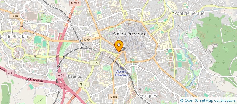 localisation de l'entreprise OFFICE MUNICIPAL DE TOURISME à AIX-EN-PROVENCE