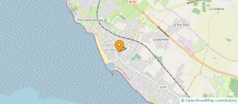 localisation de l'entreprise OFFICE MUNICIPAL DE TOURISME  LA BERNERIE EN RETZ