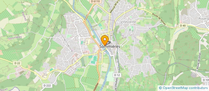 localisation de l'entreprise OFFICE MUNICIPAL DES ARENES  SOMMIERES