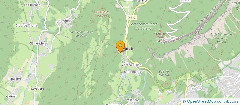 localisation de l'entreprise OFFICE MUNICIPAL DES SPORTS  CORENC