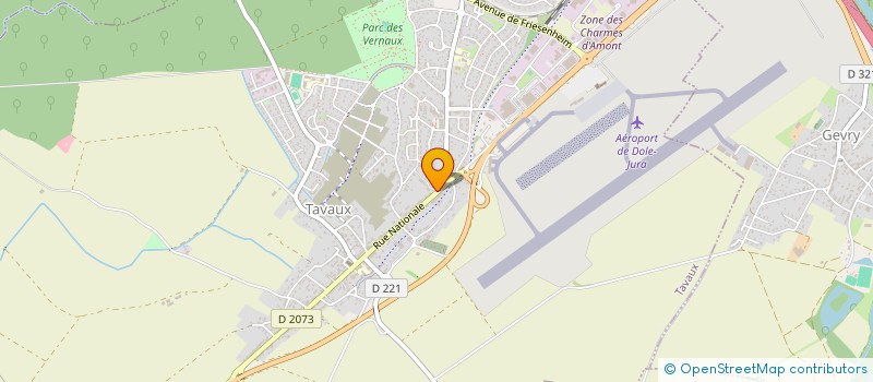 localisation de l'entreprise OFFICE MUNICIPAL DES SPORTS à TAVAUX