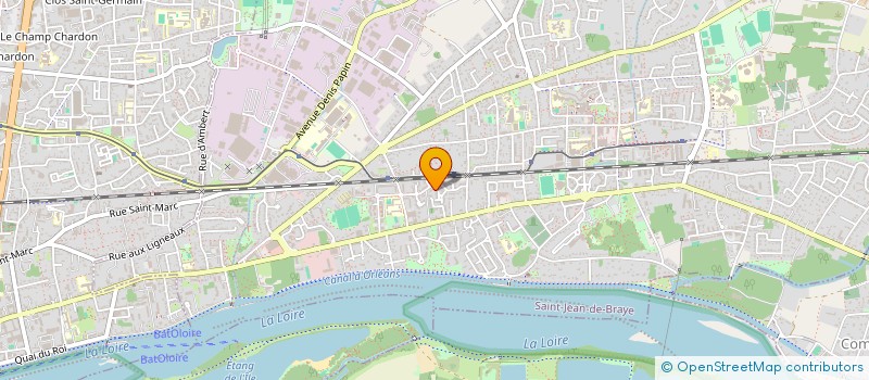 localisation de l'entreprise OFFICE MUNICIPAL DES SPORTS à ST JEAN DE BRAYE