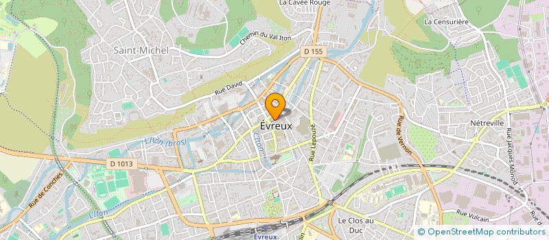 localisation de l'entreprise OFFICE MUNICIPAL DES SPORTS à EVREUX