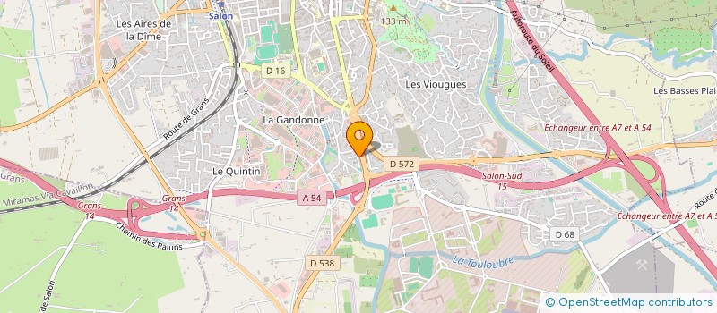 localisation de l'entreprise OFFICE MUNICIPAL DES SPORTS à SALON-DE-PROVENCE