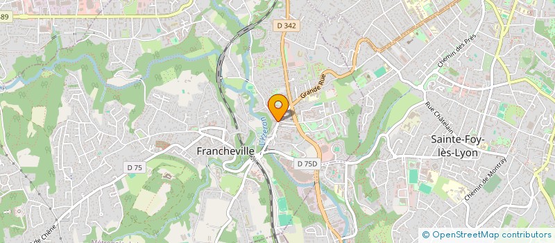 localisation de l'entreprise OFFICE MUNICIPAL DES SPORTS à FRANCHEVILLE