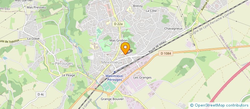localisation de l'entreprise OFFICE MUNICIPAL DES SPORTS à MEXIMIEUX