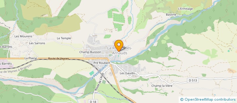localisation de l'entreprise OFFICE MUNICIPAL DES SPORTS à VEYNES