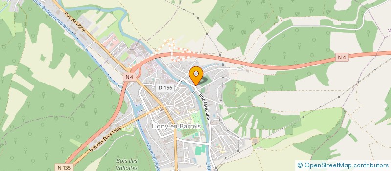 localisation de l'entreprise OFFICE MUNICIPAL DES SPORTS à LIGNY-EN-BARROIS