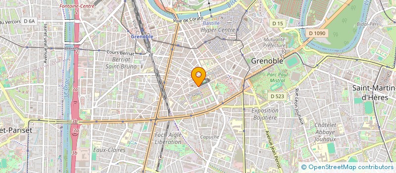 localisation de l'entreprise OFFICE MUNICIPAL DES SPORTS  GRENOBLE