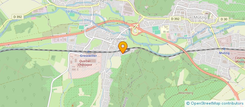 localisation de l'entreprise OFFICE MUNICIPAL DES SPORTS, DE LA CULTURE ET DES LOISIRS DE DINSHEIM  DINSHEIM-SUR-BRUCHE