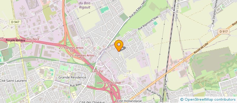 localisation de l'entreprise OFFICE MUNICIPAL DU 3 IEME AGE  LOISON SOUS LENS