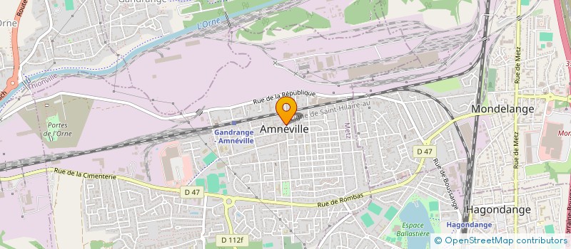 localisation de l'entreprise OFFICE MUNICIPAL DU TOURISME D'AMNEVILLE LES THERMES à AMNEVILLE