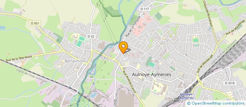 localisation de l'entreprise OFFICE MUNICIPAL PERSONNES AGEES à AULNOYE-AYMERIES