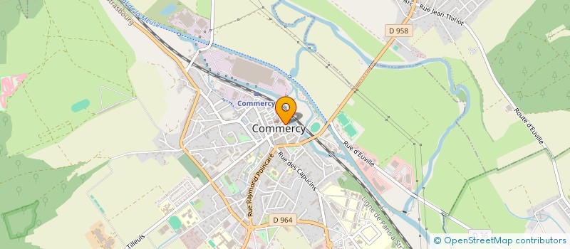 localisation de l'entreprise OFFICE MUNICIPAL POUR L'ANIMATION à COMMERCY
