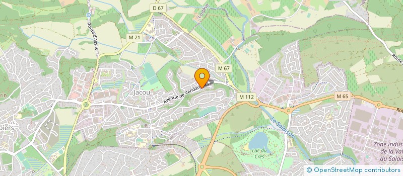 localisation de l'entreprise OFFICE MUNICIPAL SPORTS CULTURE  CLAPIERS