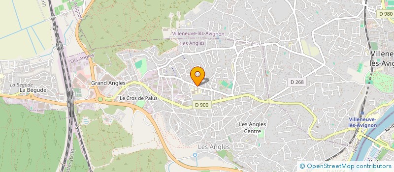 localisation de l'entreprise OFFICE MUNICIPAL SPORTS DES ANGLES  LES ANGLES