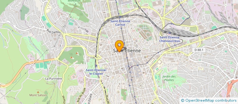 localisation de l'entreprise OFFICE MUSICAL DE SAINT ETIENNE à SAINT-ETIENNE