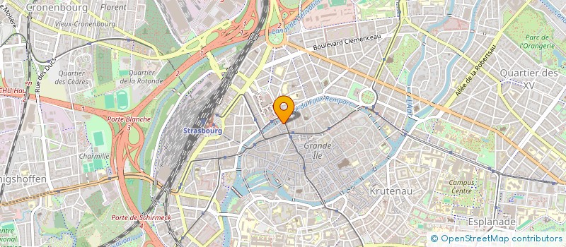localisation de l'entreprise OFFICE NATIONAL BELGE TOURISME à STRASBOURG
