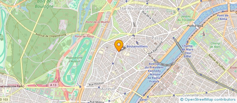 localisation de l'entreprise OFFICE NATIONAL DE TOURISME DES SEYCHELLES à PARIS