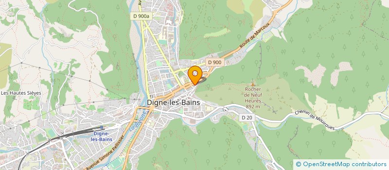 localisation de l'entreprise OFFICE NATIONAL INTERPROF CEREALES à DIGNE-LES-BAINS