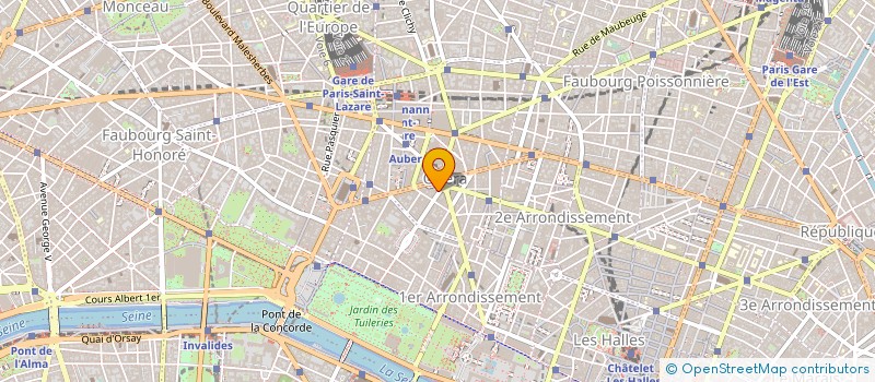 localisation de l'entreprise OFFICE NATIONAL ITALIEN DU TOURISME - ENIT SPA à PARIS