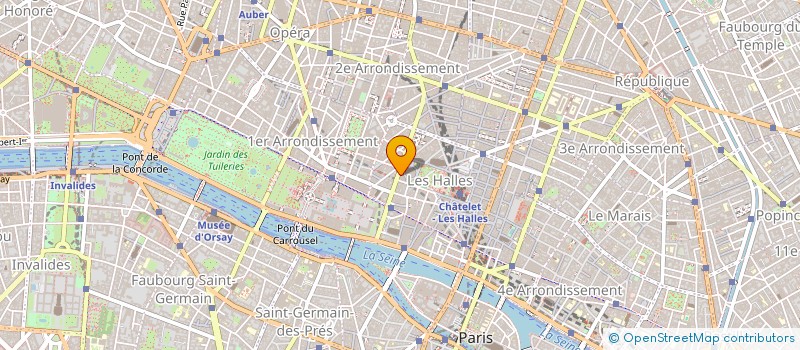 localisation de l'entreprise OFFICE NICO  PARIS