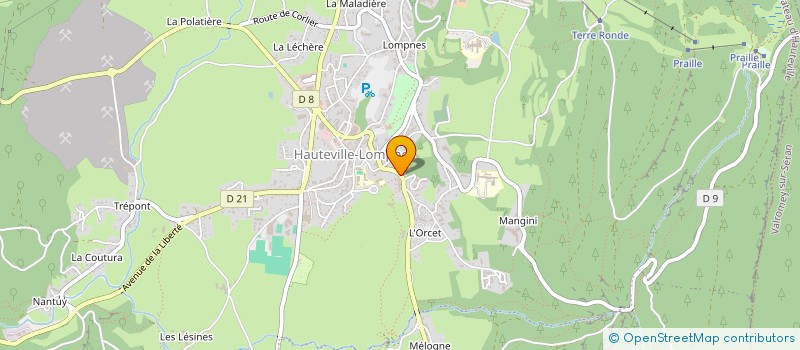 localisation de l'entreprise OFFICE NOTARIAL DE L'ALBARINE à PLATEAU D'HAUTEVILLE
